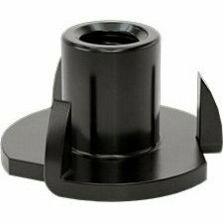BSC PREFERRED Steel Tee Nut Inserts Black-Oxide 8-32 Thread Size 0.289 Installed Length, 50PK 90975A230